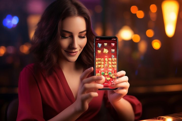 Filipino player downloading aaajl app on an Android smartphone
